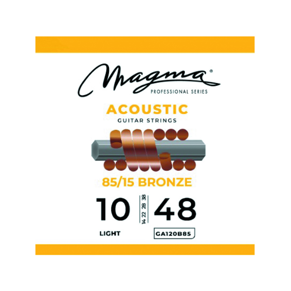 MAGMA - Encordado para acústica 010 - GA120B85