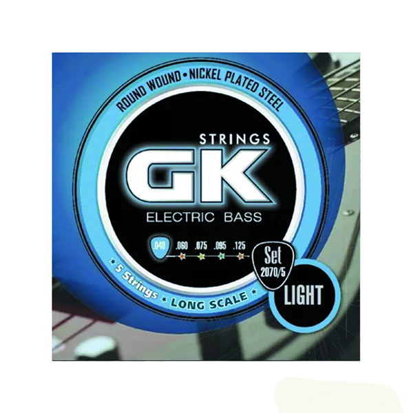 GK - Encordado para Bajo -(040)- 5 Cuerdas - Set20