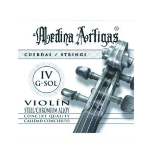 MEDINA - Cuerda Suelta para Violin 4Ta - SOL - V4T