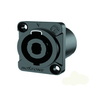 ROXTONE - Ficha - Chasis speakon 4 contactos - RS4