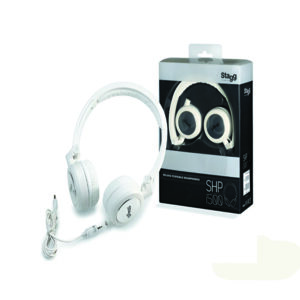 STAGG - Auriculares Deluxe portable con funda - SHPI500WHH
