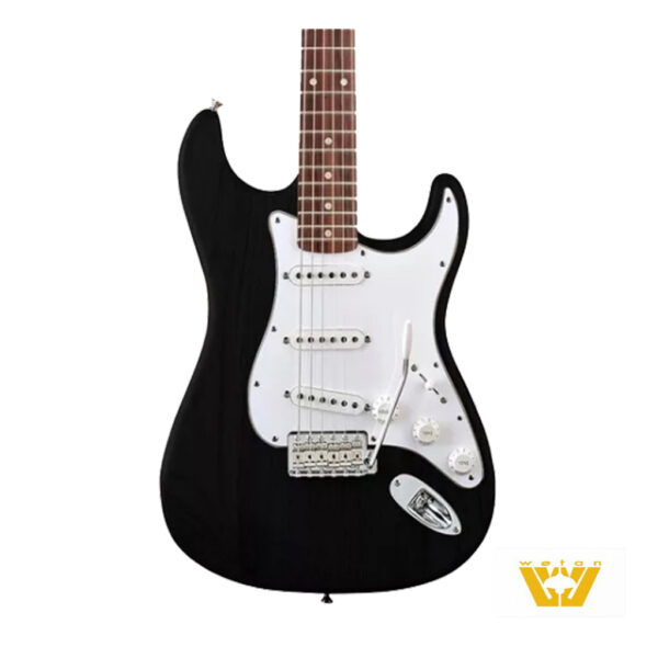 WOTAN - Guitarra eléctrica Stratocaster - Black