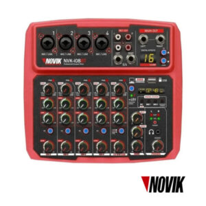 NOVIK - Consola Mezcladora - NVK-i08BT 
