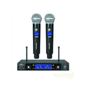 SENON – Microfono de mano doble inalámbrico UHF – WMU311