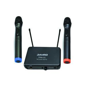 JAHRO - Sistema de Microfonos de mano doble UHF - TWM-322
