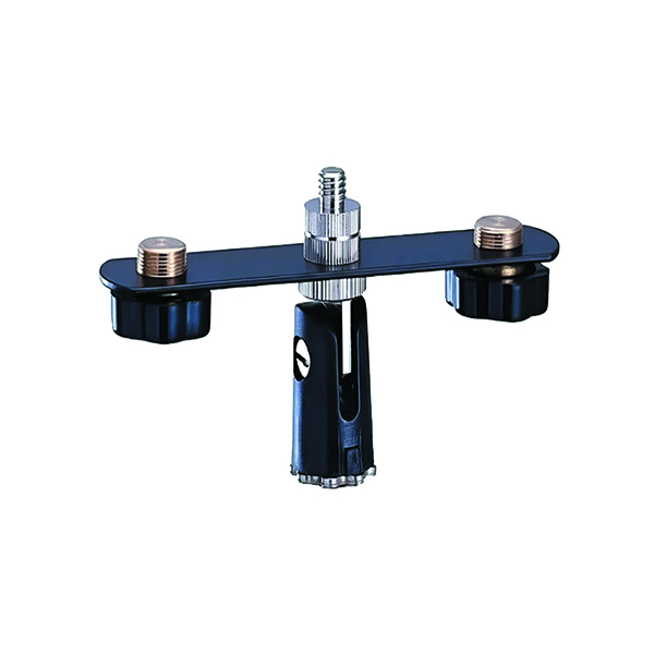 HAMILTON - Soporte Adaptador Doble para 3 Micrófonos - KBC20M